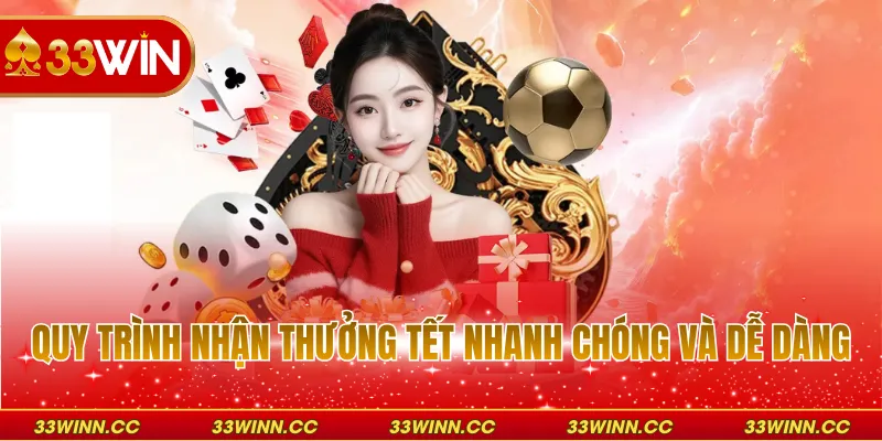 Quy trình nhận thưởng Tết nhanh chóng và dễ dàng